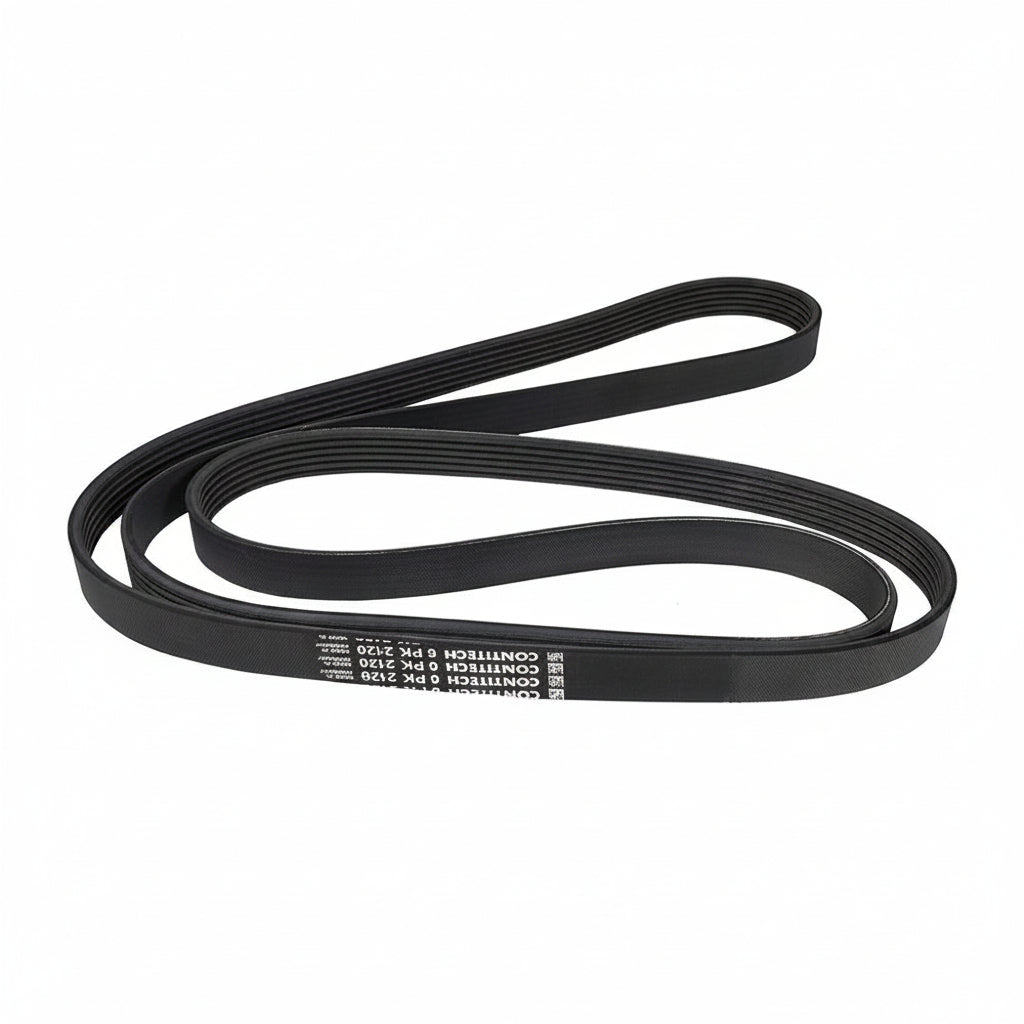 Multi Rib Belt 6PK2120 A0079978492 Compatible With MERCEDES-BENZ C-CLASS (W202) E-CLASS (W212) (CONTINENTAL)