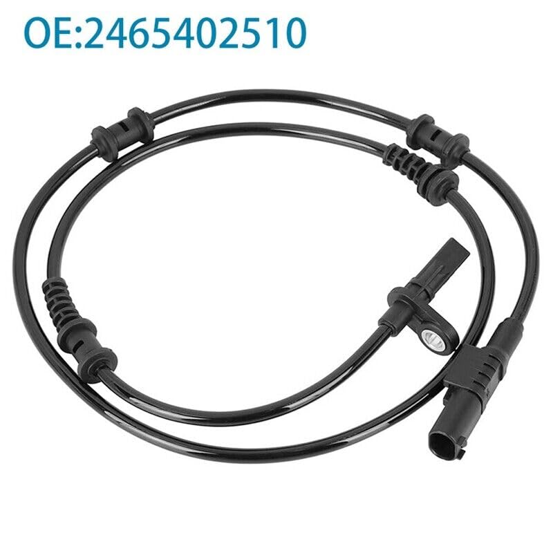 Abs Wheel Speed Sensor Compatible With Mercedes A Class W176 B Class W246 2012-2018 Cla Coupe W117 2013-2018 Gla W156 X156 2013-2018 Abs Wheel Speed Sensor Front 2465402510/c A2465402510