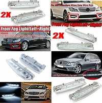 Fog Lamp Fog Light Drl Led Drl Compatible With Mercedes C Class W204 2007-2011 E Classs W212 2009-2013 Slk 2011-2015 Fog Lamp Fog Light Drl Led Drl Right 2049069000