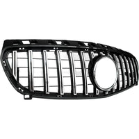 Front Bumper Grill Compatible With Mercedes Benz A Class W176 A180 A200 A250 A45 Amg Gtr 2012-2016 Front Bumper Grill W176 Grill Gtr Silver