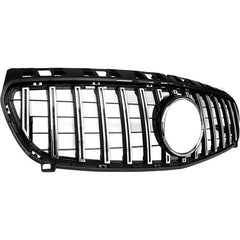 Front Bumper Grill Compatible With Mercedes Benz A Class W176 A180 A200 A250 A45 Amg Gtr 2012-2016 Front Bumper Grill W176 Grill Gtr Silver