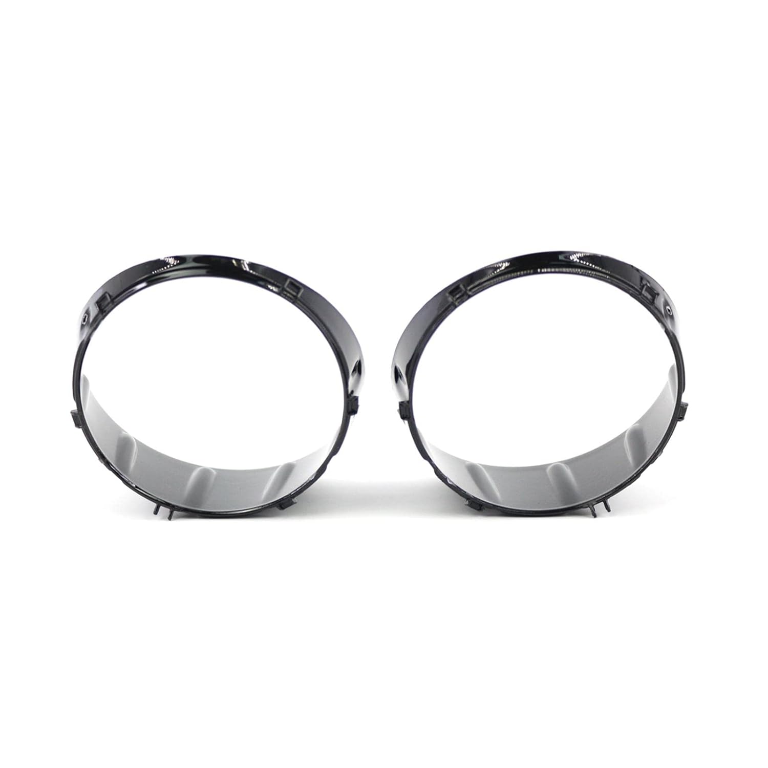 Fog Lamp Frame Plating Black Left 51117248791 & Right 51117248792 Compatible With MINI COOPER R56