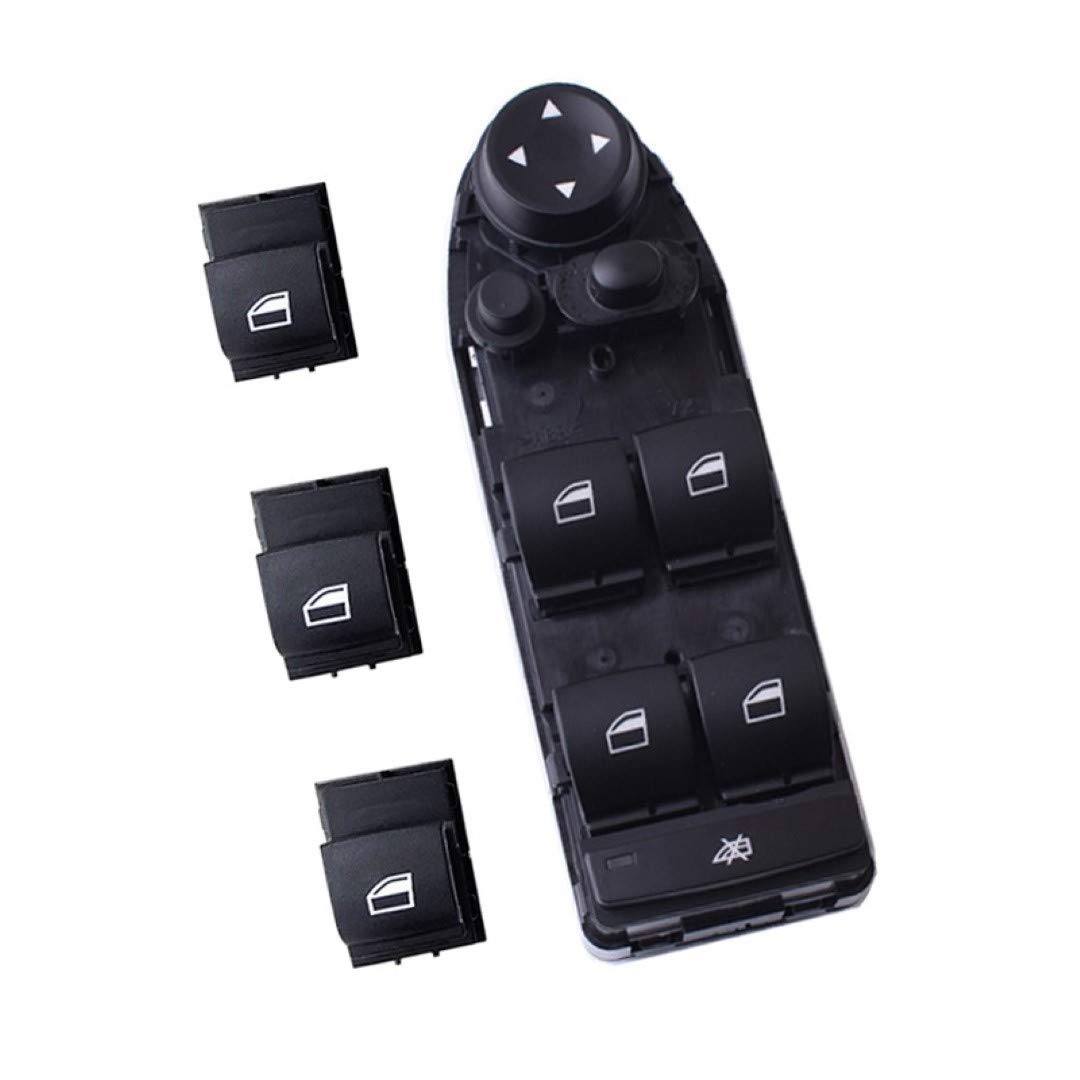 Black Master Window Switch Regulator 61319217332 Compatible With BMW 3 Series E90 E91 328i 335i 325i