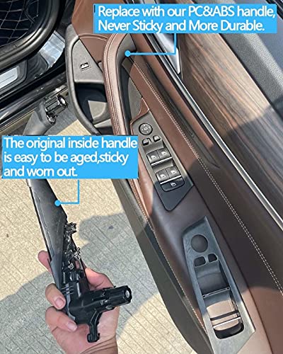 Door Handle Compatible with BMW 5 Series Door Handle 5 Series G30 2017-2021 Set Oyester