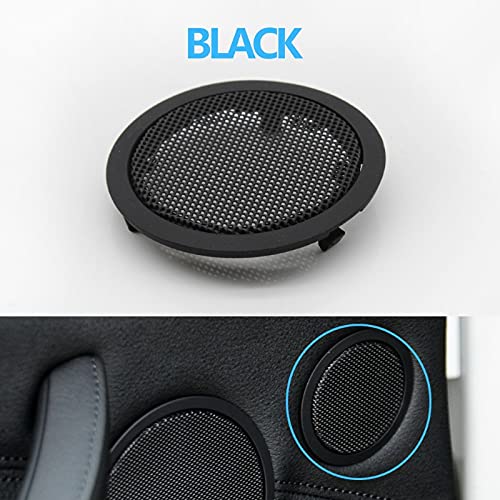 Speaker Cover Compatible With Bmw X5 Speaker Cover X5 E70 2007-2013 X6 E71 2008-2014 5 Series Gt F07 2010-2014 Black