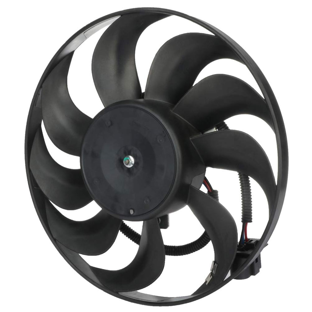 Engine Cooling Fan Motor Fan Assembly (Small) 6QD959455C Compatible With SKODA FABIA II (542) & OCTAVIA I (1U2) & VW NEW BEETLE (9C1, 1C1)
