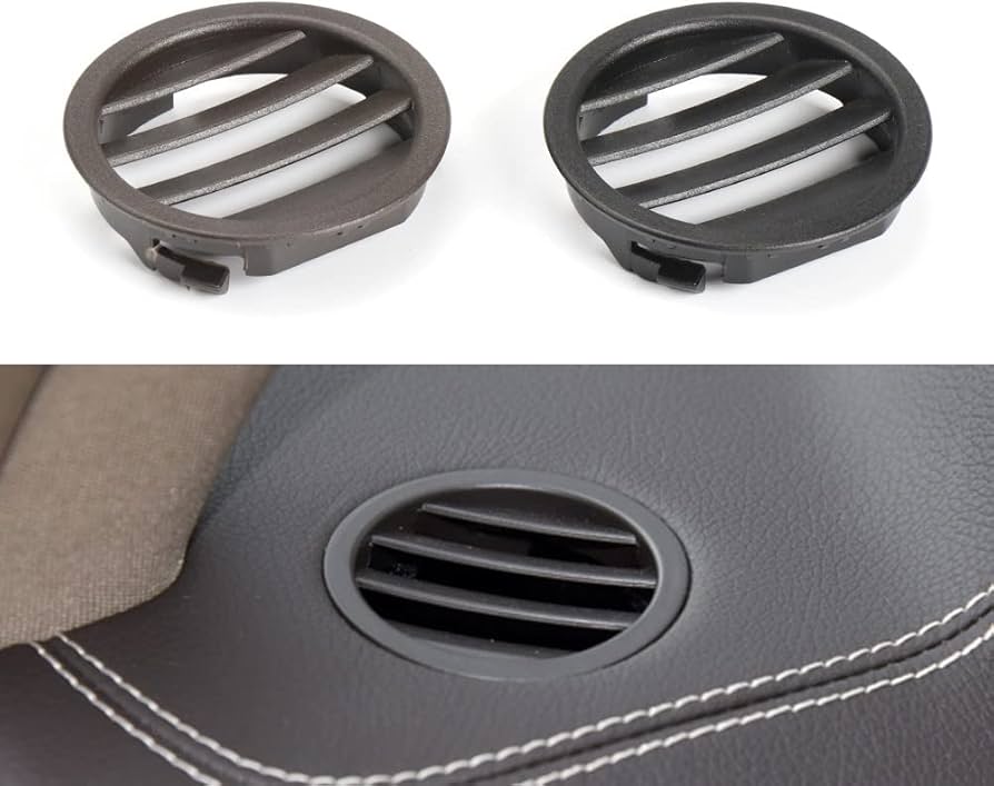 W166 Dashboard Round AcVent Grille set Moka 16683023548N85  16683024548N85 Compatible With Mercedes Benz ML GL GLS GLE W166 W292  2011 2018