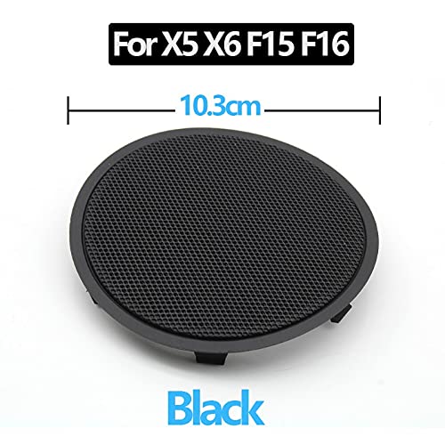 Speaker Cover Compatible With Bmw X5 Speaker Cover X5 F15 2014-2020 X6 F16 2014-2020 Black