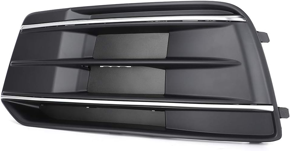 Fog Lamp Cover (Matt Black) Left 80D807679E & Right 80D807680E Compatible With Audi Q5 (2018-2020)