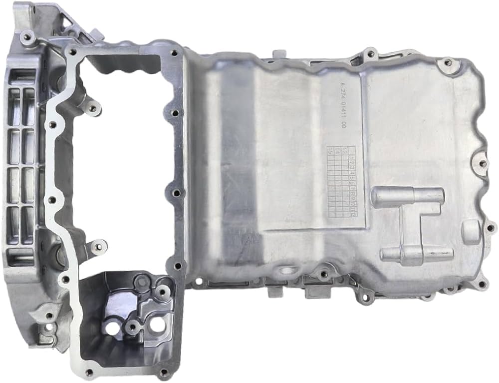 Engine Oil Pan 2740103500 2740103501 2740140100 2740141100 A2740103500 A2740103501 A2740140100 A2740141100 Compatible With Mercedes Benz W212