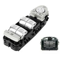Window Switch Main Compatible With Mercedes C Class Window Switch Main C Class W205 2016 Glc W253 2016 E Class W213 2018 Black
