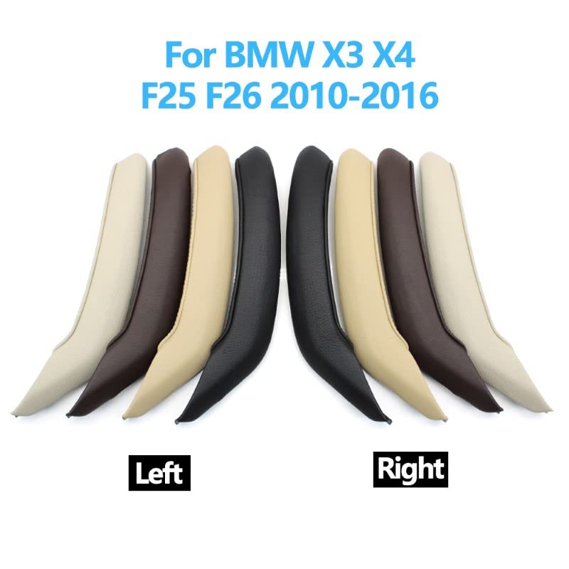 Door Handle Compatible with BMW X3 Door Handle X3 F25 2010-2017 Full Set Oyester