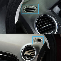 Ac Vent Compatible With Mercedes C Class Ac Vent Cover C Class W204 2011-2014 Black