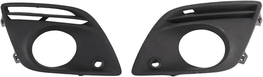 Fog Lamp Cover With Hole Set Left 31294051 & Right 31294052 Compatible With Volvo XC60 (2008-13)
