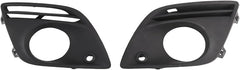 Fog Lamp Cover With Hole Set Left 31294051 & Right 31294052 Compatible With Volvo XC60 (2008-13)