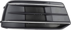 Fog Lamp Cover (Matt Black) Left 80D807679E & Right 80D807680E Compatible With Audi Q5 (2018-2020)