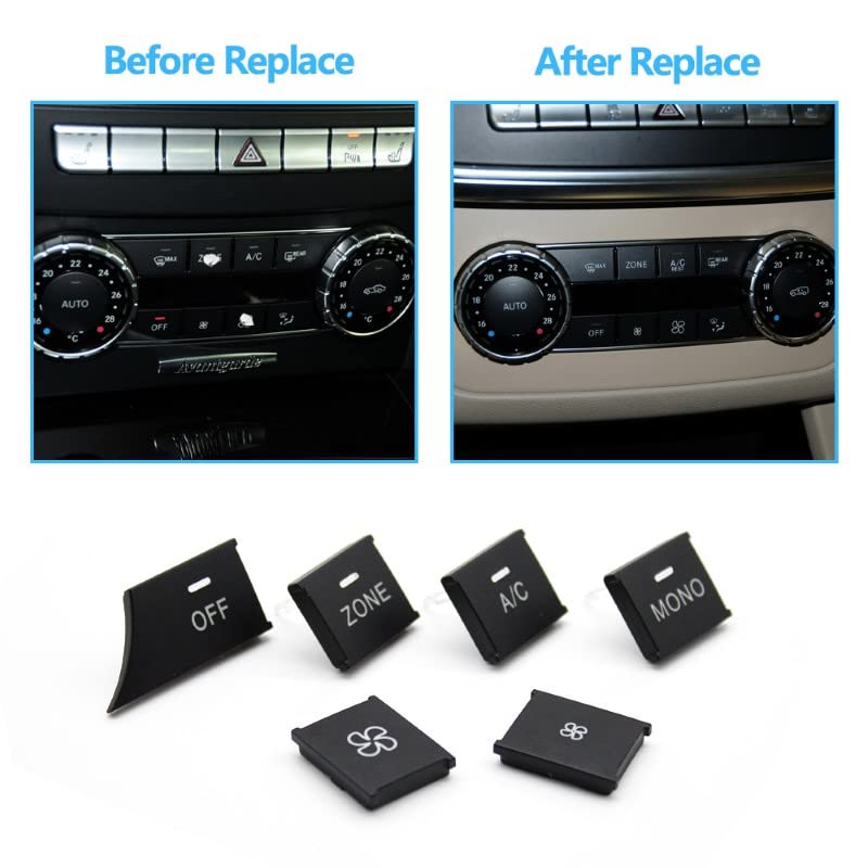 Dashboard Ac Button Fan Button Compatible With Mercedes C Class Dashboard Ac Button Fan Button C Class W204 2011-2014 C