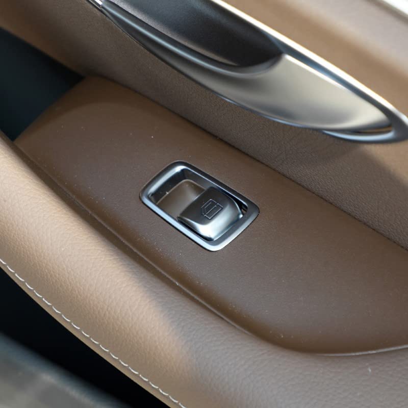 Window Switch Button Compatible With Mercedes C Class Window Switch Button C Class W205 2016 Glc W253 2018 E Class W212 Brown