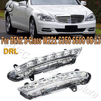 Fog Lamp Fog Light Drl Led Drl Compatible With Mercedes C Class W204 2011-2014 E Class W221 2009-2013 R Class W251 2011-2015 Fog Lamp Fog Light Drl Led Drl Left 2218201756