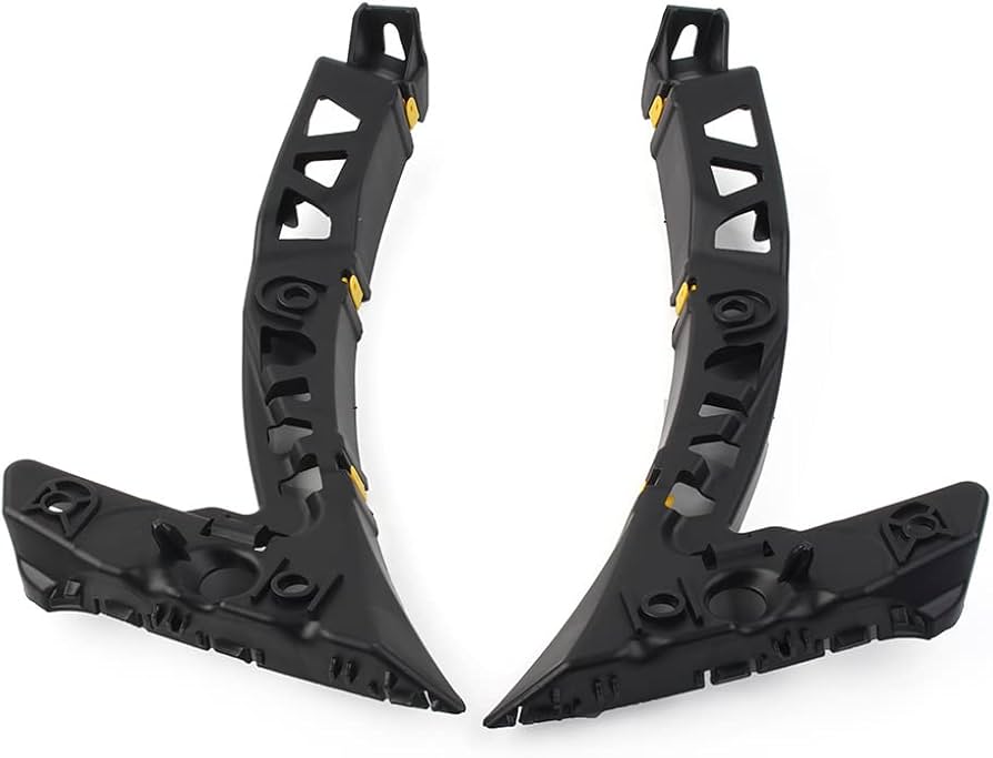 Front Bumper Bracket Left C2Z10618 & Right C2Z10617 Compatible With Jaguar  XF I (X250)  XF II (X260) Tag No.3001