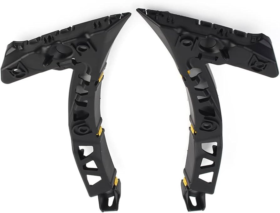 Front Bumper Bracket Left C2Z10618 & Right C2Z10617 Compatible With Jaguar  XF I (X250)  XF II (X260) Tag No.3001