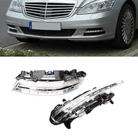 Fog Lamp Fog Light Drl Led Drl Compatible With Mercedes C Class W204 2011-2014 E Class W221 2009-2013 R Class W251 2011-2015 Fog Lamp Fog Light Drl Led Drl Left 2218201756
