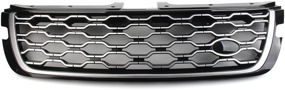 Silver Chrome Show Grill LR155546 Compatible With Land Rover Range Rover Range Rover Evoque - L551 (2020-2025) Tag No.66