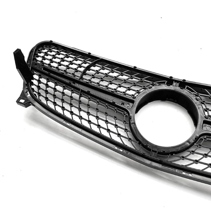 Front Bumper Grill Compatible With Mercedes Gla W156 X156 2014-2016 Front Bumper Panamericana Grill W156 Grill Diamond Silver
