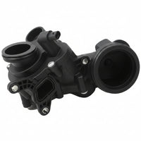 Engine Coolant Thermostat Housing 059121111BM 059121111AQ 059121111BG 059121111BK 059121111CF 059121111CR Compatible With AUDI A6 Q7 Tag No.58