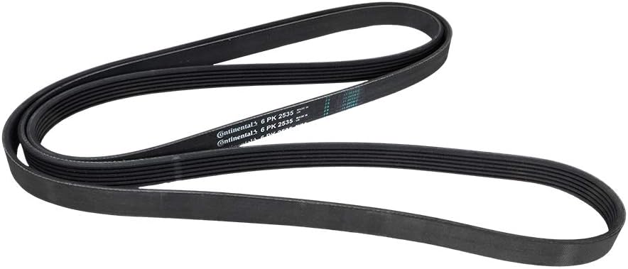 Multi RIB Belt 6PK2535 059903137AJ 059903137AP Compatible With AUDI A8 D4 (4H2, 4H8, 4HC, 4HL) | A8 / S8 | A8L, Q7 (4LB) (CONTINENTAL)