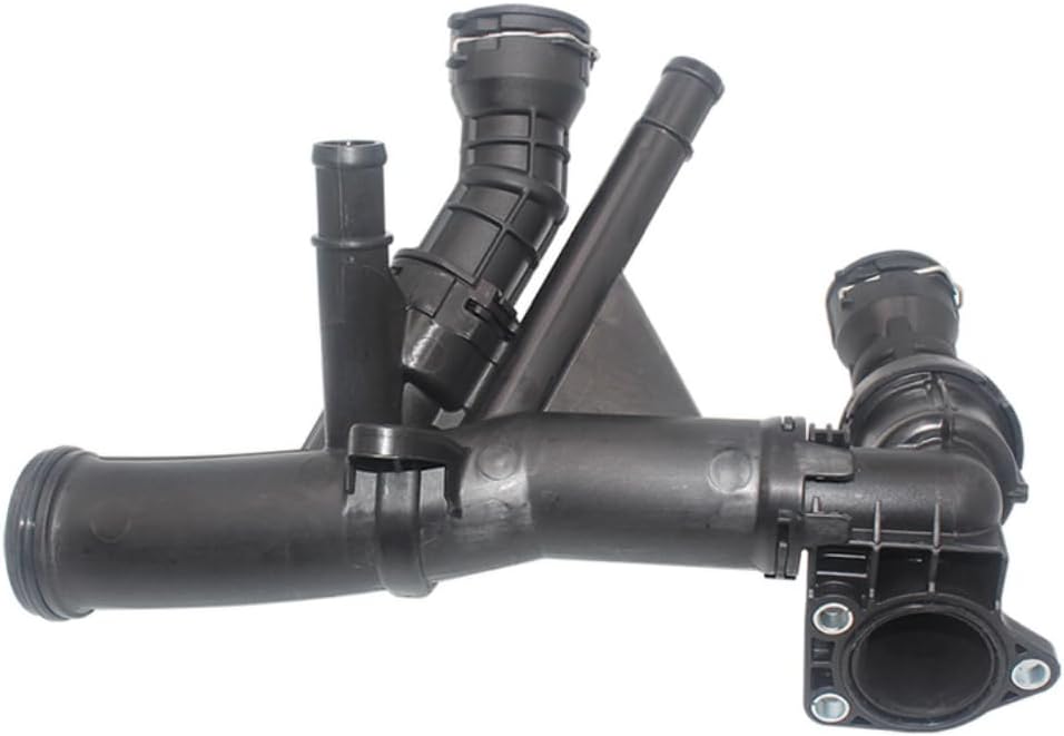 Thermostat Housing 04L121026F 04L121026AE 04L121026AH 04L121026J 04L121026Q 04L121113B 04L121113C 04L121113D Compatible With  AUDI A3 Limousine (8VS, 8VM) | A3 / S3 & Q3 (8UB, 8UG) & SKODA KODIAQ I (NS6, NS7, NV7) & OCTAVIA III (5E3, NL3, NR3) Tag  No.50