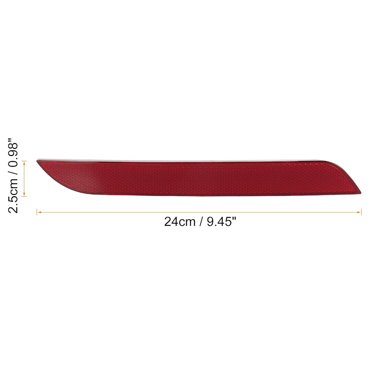 Rear Bumper Reflector Compatible With BMW 5 Series F10 2011-2013 Rear Bumper Reflector Left 63147203237 & Right 63147203238 Tag-RB-63