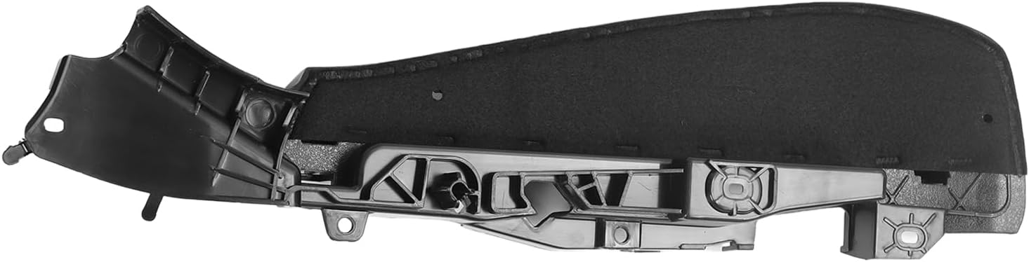 Front Seat Side Bracket Track Panel Black 52107317459 & 52107317458 Compatible With BMW 5/7/X5/X6 Series F10 F07 G30 G32 F01 F02 G11 G12 F15 F16 F85 F90