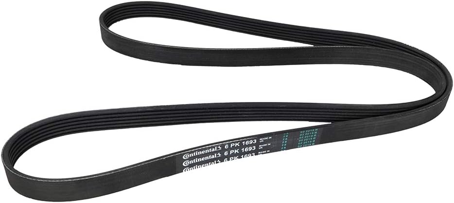 Multi Rib Belt 6PK1693 03F260849A Compatible With SKODA POLO V (6R1, 6C1) (CONTINENTAL)