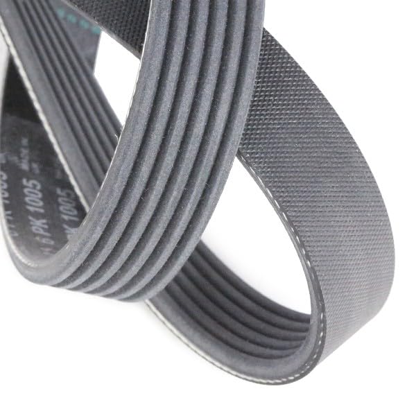 Multi RIB Belt 6PK1005 04E145933P Compatible With AUDI A3 Convertible (8V7, 8VE) | A3 / S3, A3 Limousine (8VS, 8VM) | A3 / S3, A4 B9 (8W2, 8WC) | A4 / S4  (CONTINENTAL)