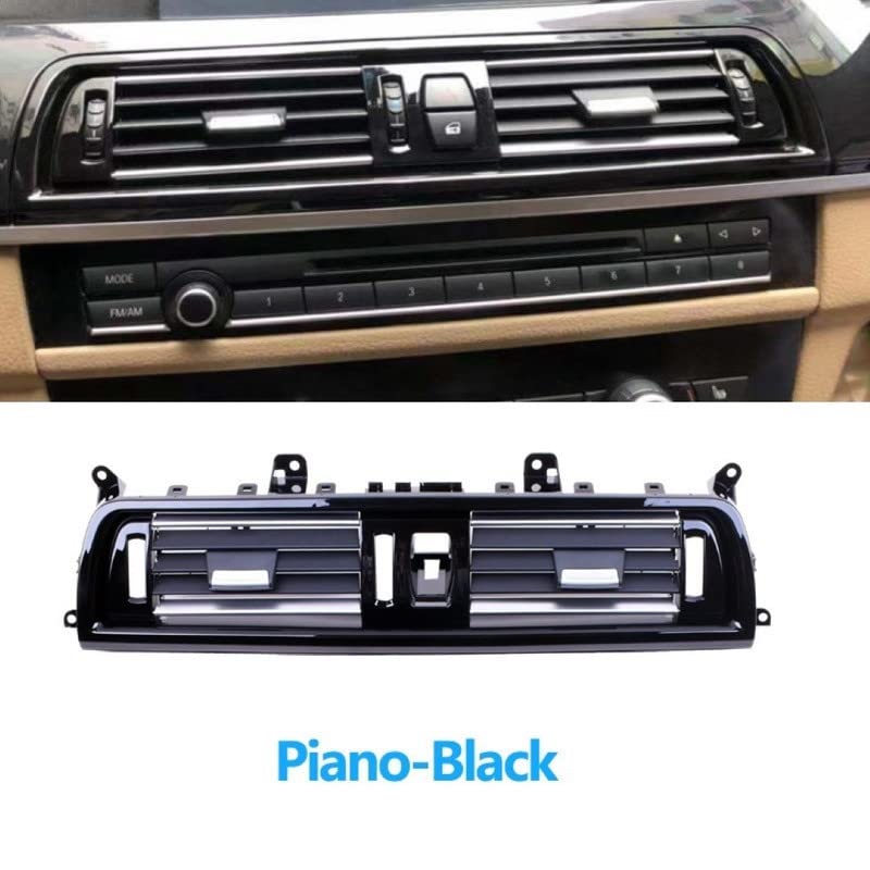 Ac Vent Compatible With Bmw 5 Series F10 2010-2017 6 Series F12 2012-2016 Ac Vent Ac Grill Glossy Black Centre 64229209136 64229197489