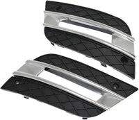 Fog Lamp Cover With Chrome Left 1648801924 & Right 1648802024 A1648801924 Compatible With Mercedes-Benz ML-W164 (2010-2012) Tag No.342