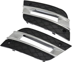 Fog Lamp Cover With Chrome Left 1648801924 & Right 1648802024 A1648801924 Compatible With Mercedes-Benz ML-W164 (2010-2012) Tag No.342