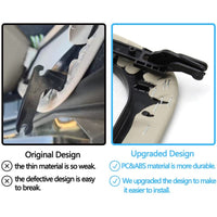 Seat Storage Pocket Compatible with BMW 5 Series F10 2013-2017 Gt F07 2014-2018 7 Series F02 2012-2015 X5 F15 2014-2018 X6 F16 2014-2018 Seat Storage Pocket Cover Beige Model C 52107319071