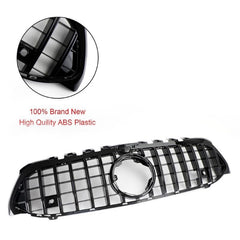 Front Bumper Grill Compatible With Mercedes Benz A Class W177 A250 A200 A45 2019-2023 Front Bumper Grill W177 Grill Gtr Black