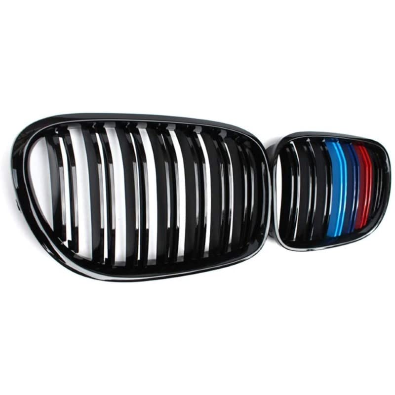 Bumper Grill Compatible With Bmw 7 Series F02 2009-2015 Front Bumper Grill M Colour