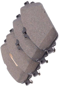 Front Brake Pad Set 0004208700 Compatible With Mercedes Benz W205 W246