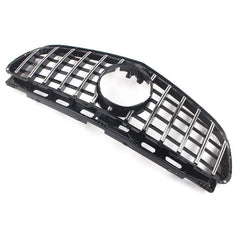 Front Bumper Grill (Without Logo) Compatible With Mercedes Benz E Class W212 2013-2016 Front Bumper Grill W212 Grill Gtr Silver Lci