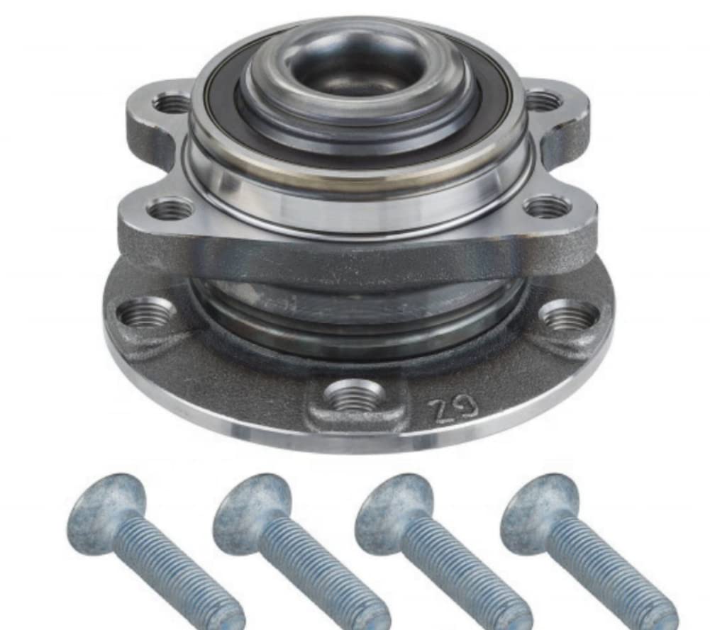 Rear Wheel Hub 4F0598611B 4F0598611A Compatible With AUDI A6 C6 (4F2) | A6 / S6 & A6 C6 Avant (4F5)