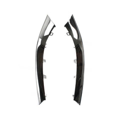 Front Bumper (Chromed) Left C2Z16214 Right C2Z16218 Compatible With Jaguar  XF I (X250)  XF II (X260)