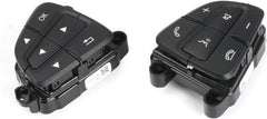 Mercedes-Benz 166/218 Complete Steering Wheel Switch Set (Black-Square) for W166, W156, W246, GLE, and B-Class - Left Hand 0999050600 and Right Hand 0999050700 Options Available Tag-SW-90