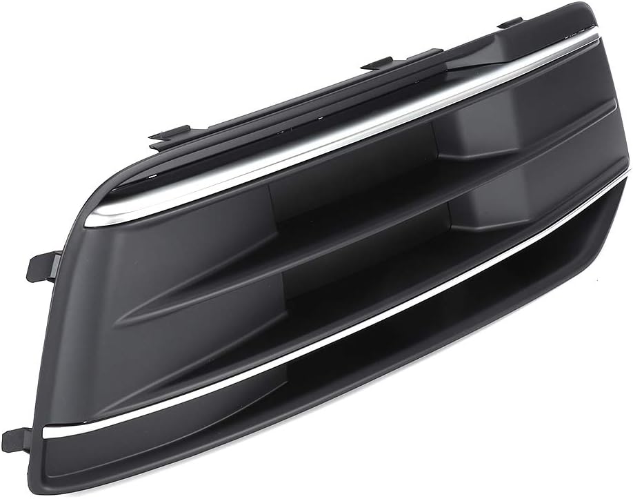 Fog Lamp Cover (Matt Black) Left 80D807679E & Right 80D807680E Compatible With Audi Q5 (2018-2020)