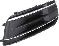 Fog Lamp Cover (Matt Black) Left 80D807679E & Right 80D807680E Compatible With Audi Q5 (2018-2020)