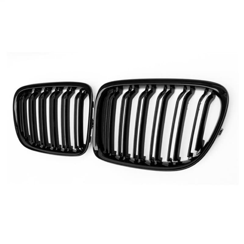 Front Bumper Grill Compatible With Bmw X1 E84 2009-2016 Front Bumper Grill Glossy Black