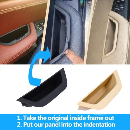 Door Handle Compatible with BMW X3 Door Handle X3 F25 2010-2017 Full Set Oyester